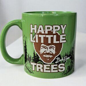 Bob Ross HAPPY LITTLE TREES Tea Coffee Collector Mug Cup New Without Box 11oz